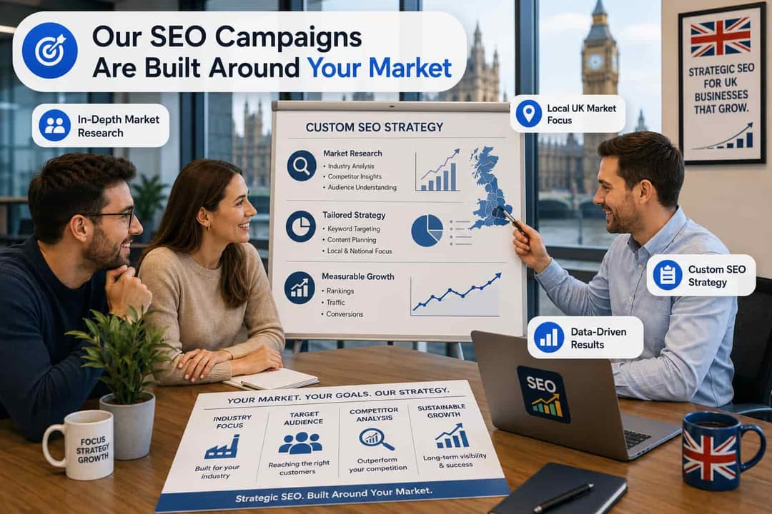 Our SEO Campaigns Are Built Around Your Market