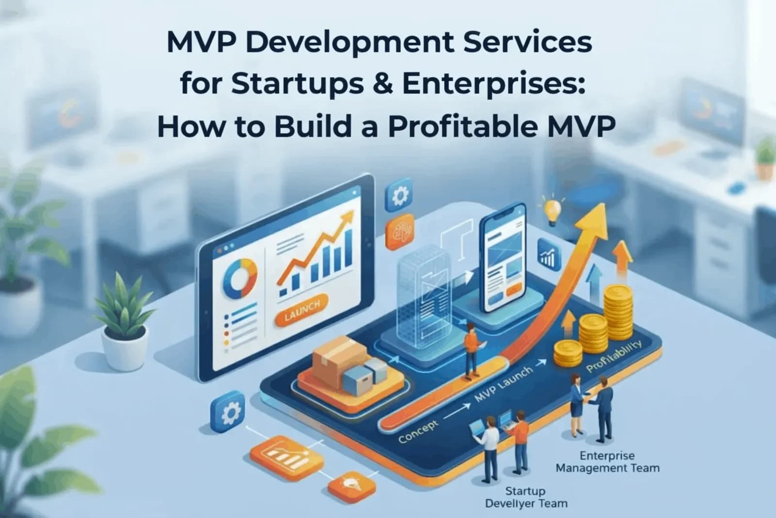 MVP Development Services for Startups & Enterprises: How to Build a Profitable MVP