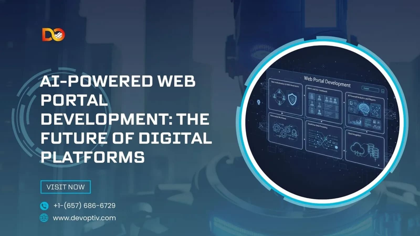Cover image for AI-Powered Web Portal Development: The Future of Digital Platforms