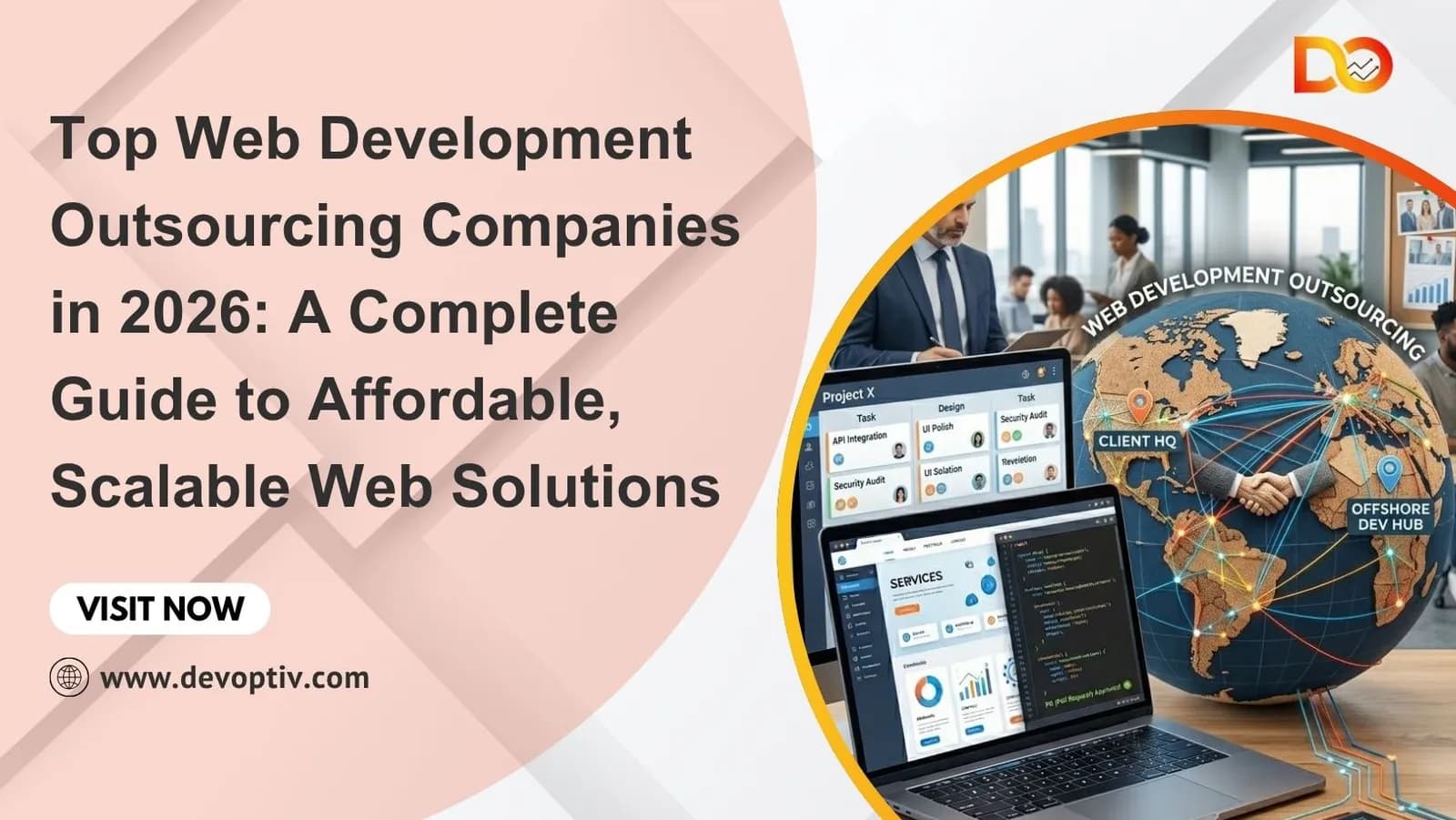 Cover image for Top Web Development Outsourcing Companies in 2026: A Complete Guide to Affordable, Scalable Web Solutions